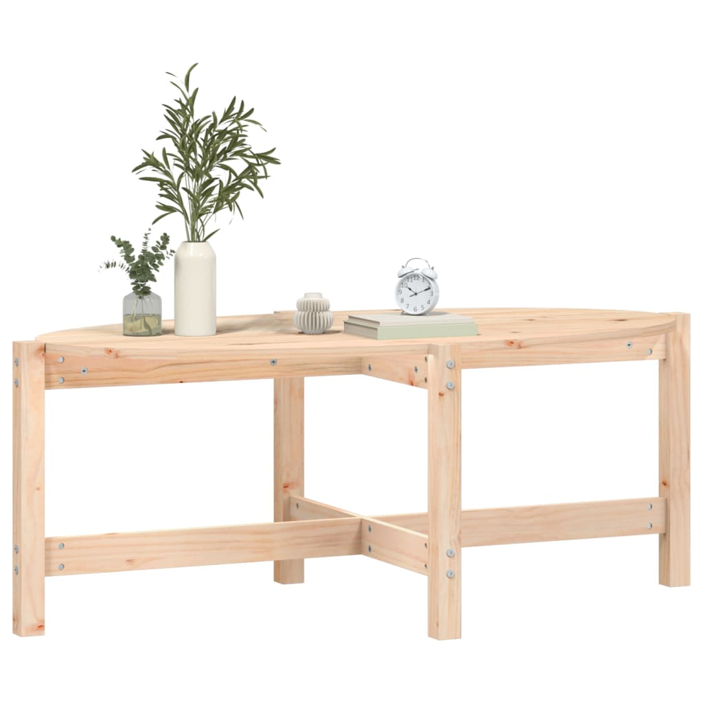 vidaXL Măsuță de cafea, 118x63x45 cm, lemn masiv de pin vidaXL Măsuță de cafea, 118x63x45 cm, lemn masiv de pin