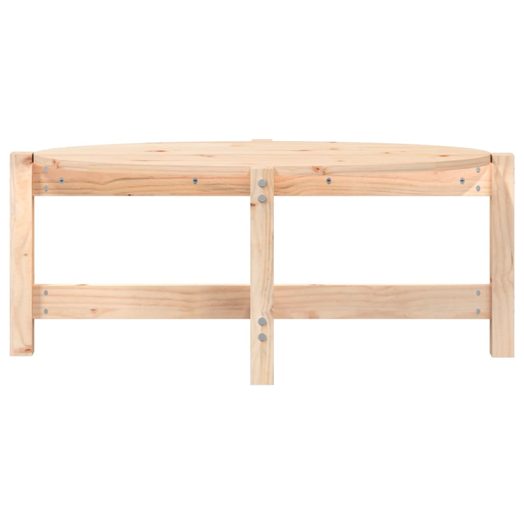 vidaXL Măsuță de cafea, 87x48x35 cm, lemn masiv de pin vidaXL Măsuță de cafea, 87x48x35 cm, lemn masiv de pin