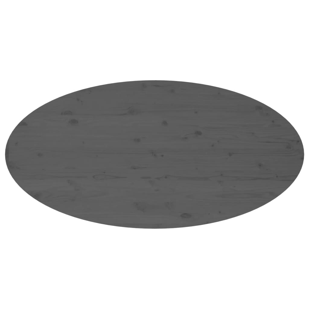 vidaXL Măsuță de cafea, gri, 110x55x45 cm, lemn masiv de pin vidaXL Măsuță de cafea, gri, 110x55x45 cm, lemn masiv de pin