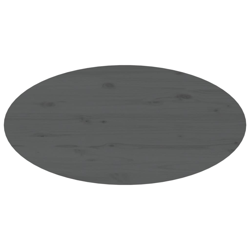 vidaXL Măsuță de cafea, gri, 80x40x35 cm, lemn masiv de pin vidaXL Măsuță de cafea, gri, 80x40x35 cm, lemn masiv de pin