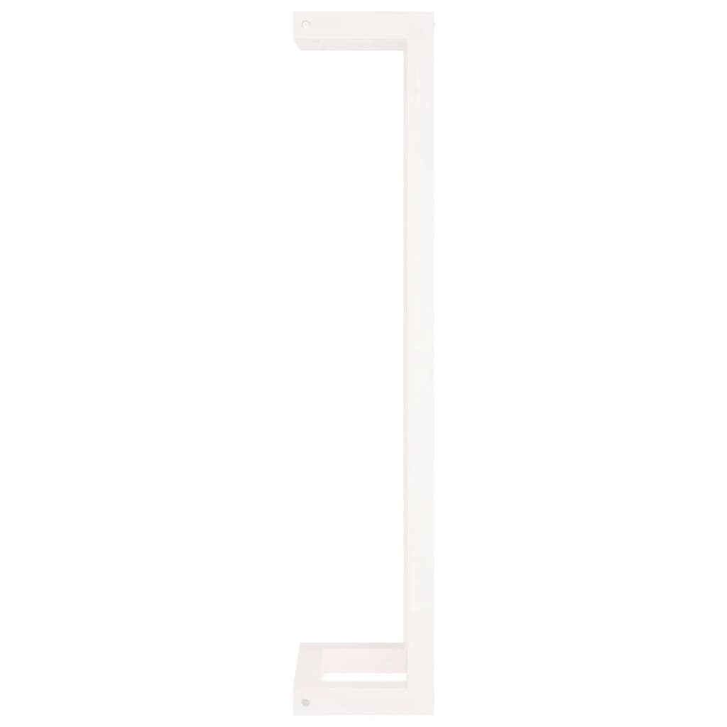 vidaXL Suport pentru prosoape, alb, 23x18x90 cm, lemn masiv de pin vidaXL Suport pentru prosoape, alb, 23x18x90 cm, lemn masiv de pin