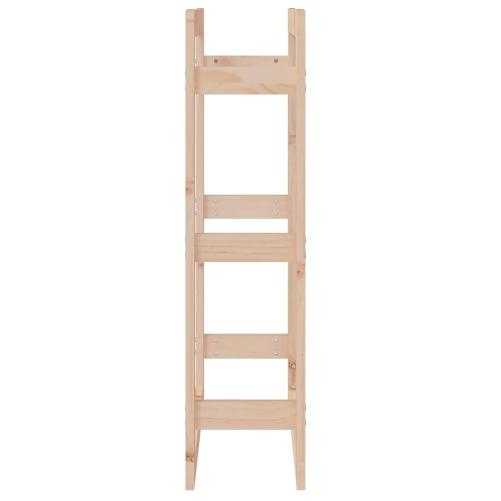 vidaXL Rastel pentru lemne de foc, 60x25x100 cm, lemn masiv pin vidaXL Rastel pentru lemne de foc, 60x25x100 cm, lemn masiv pin