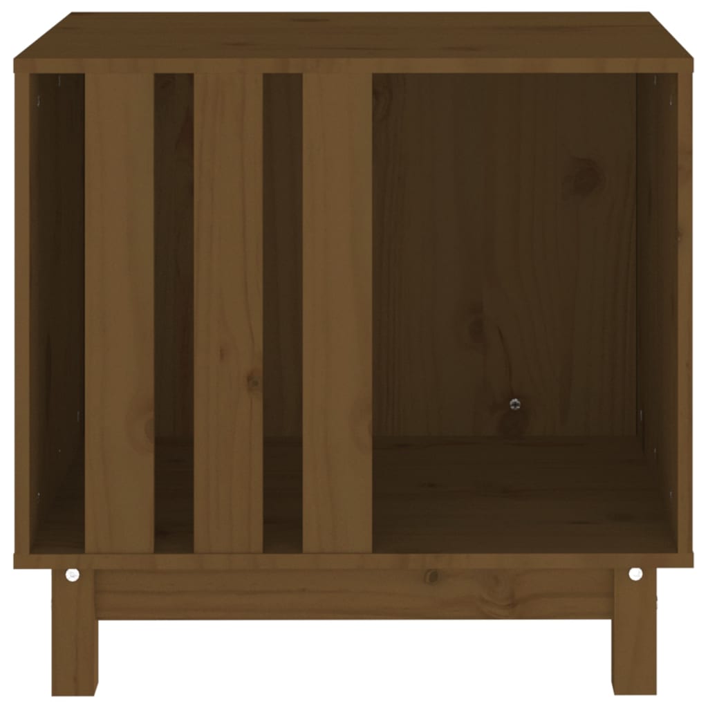 vidaXL Casă pentru câini, maro miere, 60x45x57 cm, lemn masiv de pin vidaXL Casă pentru câini, maro miere, 60x45x57 cm, lemn masiv de pin