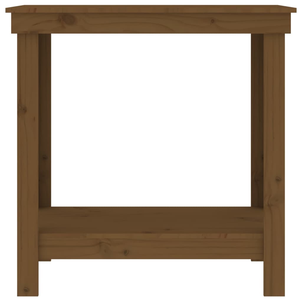 vidaXL Banc de lucru, maro miere, 80x50x80 cm, lemn masiv pin vidaXL Banc de lucru, maro miere, 80x50x80 cm, lemn masiv pin