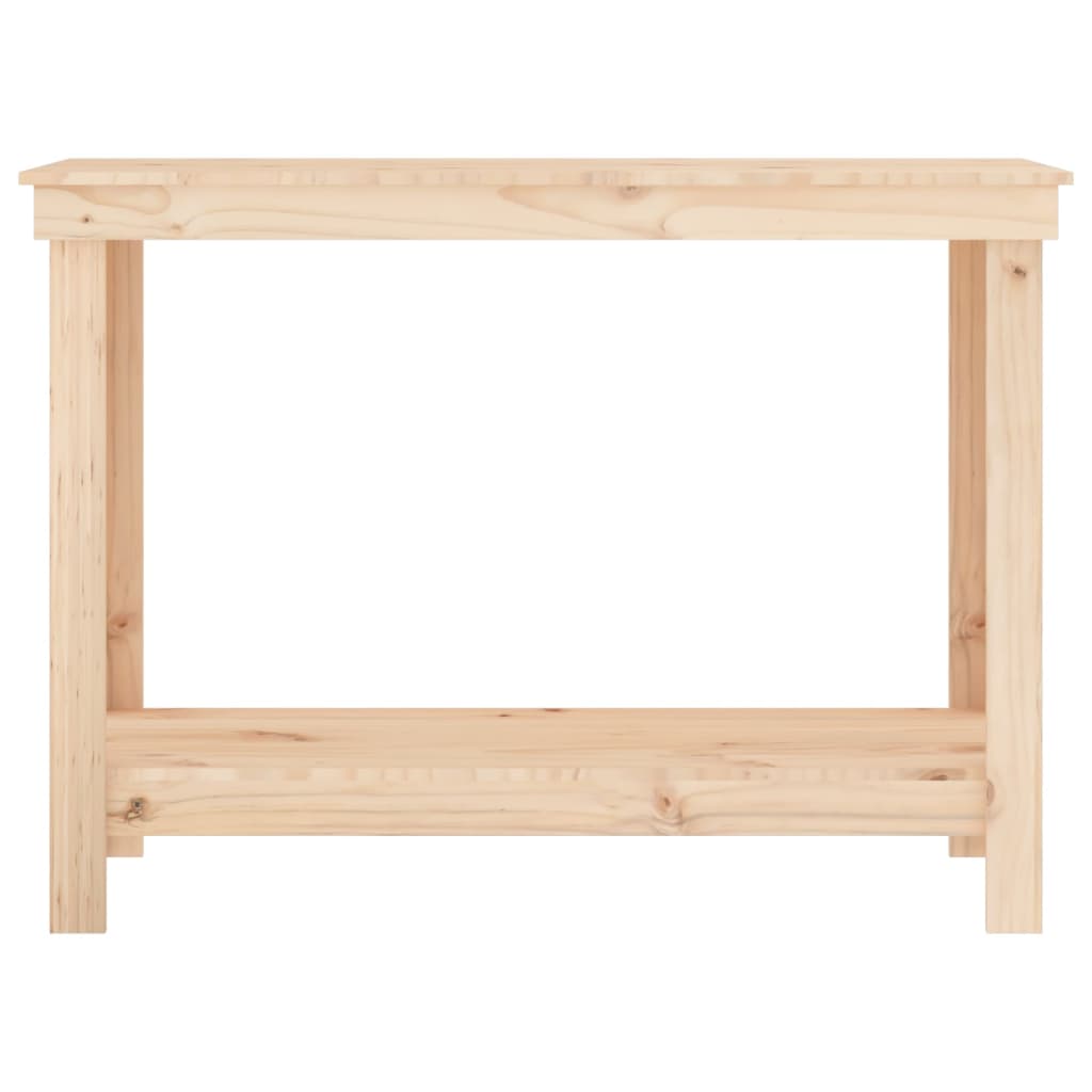 vidaXL Banc de lucru, 110x50x80 cm, lemn masiv pin vidaXL Banc de lucru, 110x50x80 cm, lemn masiv pin