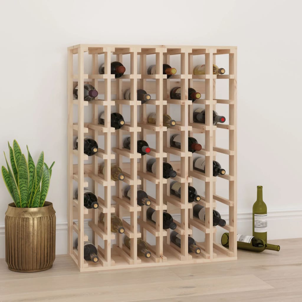 vidaXL Suport de vinuri, 70x33x94 cm, lemn masiv de pin vidaXL Suport de vinuri, 70x33x94 cm, lemn masiv de pin