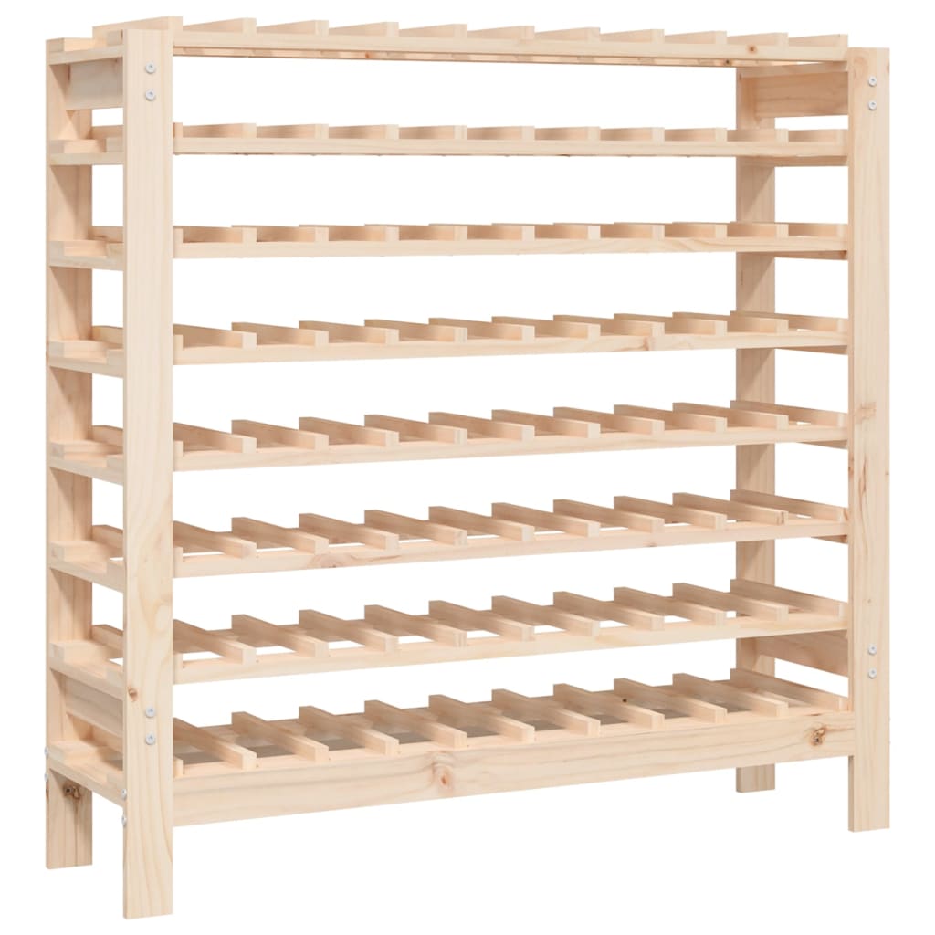 vidaXL Suport de vinuri, 109,5x30x107,5 cm, lemn masiv de pin vidaXL Suport de vinuri, 109,5x30x107,5 cm, lemn masiv de pin