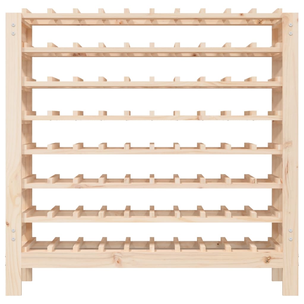 vidaXL Suport de vinuri, 109,5x30x107,5 cm, lemn masiv de pin vidaXL Suport de vinuri, 109,5x30x107,5 cm, lemn masiv de pin