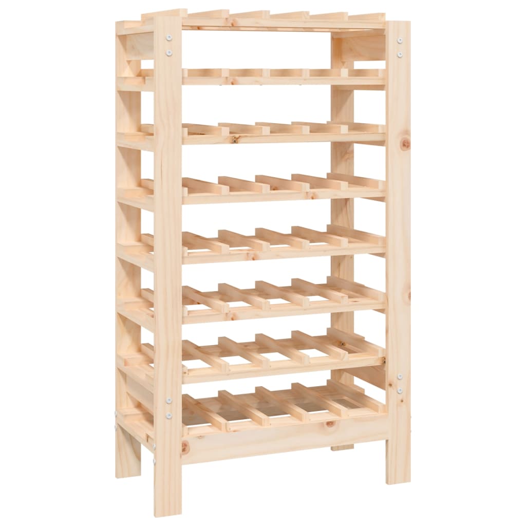 vidaXL Suport de vinuri, 61,5x30x107,5 cm, lemn masiv de pin vidaXL Suport de vinuri, 61,5x30x107,5 cm, lemn masiv de pin