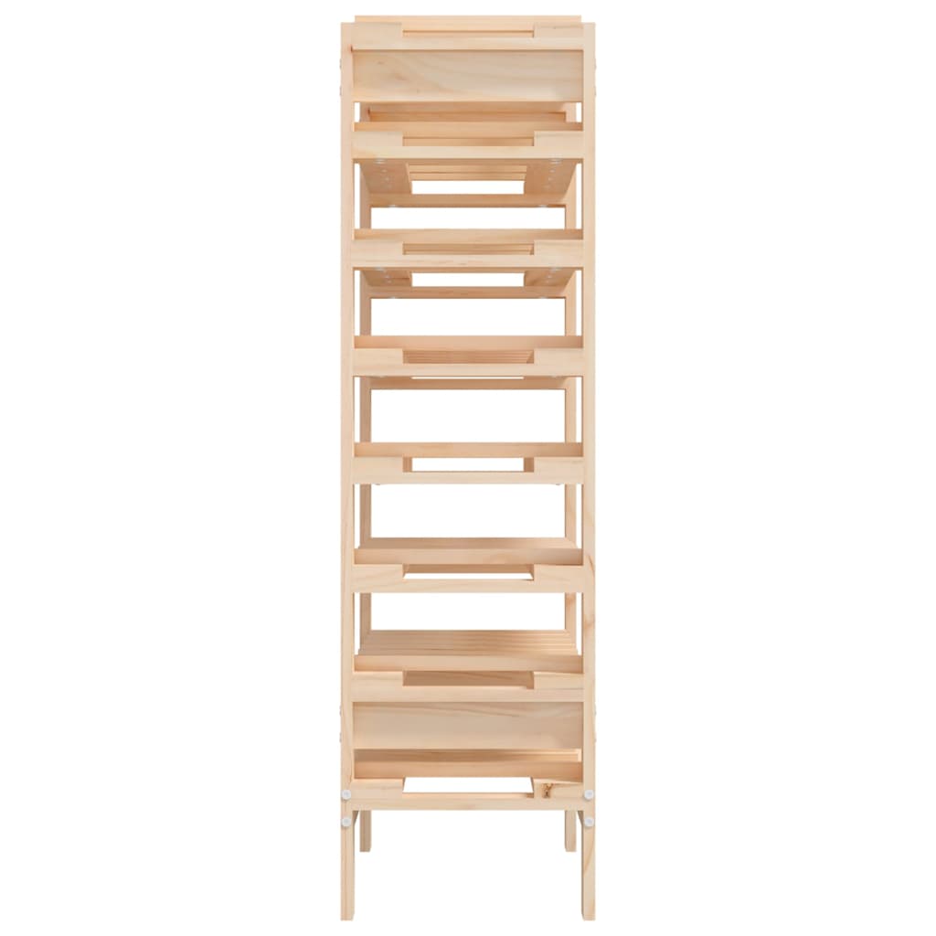 vidaXL Suport de vinuri, 61,5x30x107,5 cm, lemn masiv de pin vidaXL Suport de vinuri, 61,5x30x107,5 cm, lemn masiv de pin