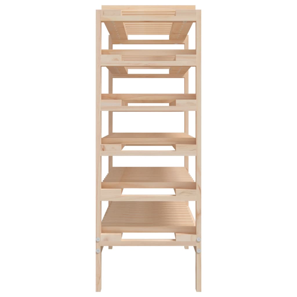 vidaXL Suport de vinuri, 109,5x30x82 cm, lemn masiv de pin vidaXL Suport de vinuri, 109,5x30x82 cm, lemn masiv de pin