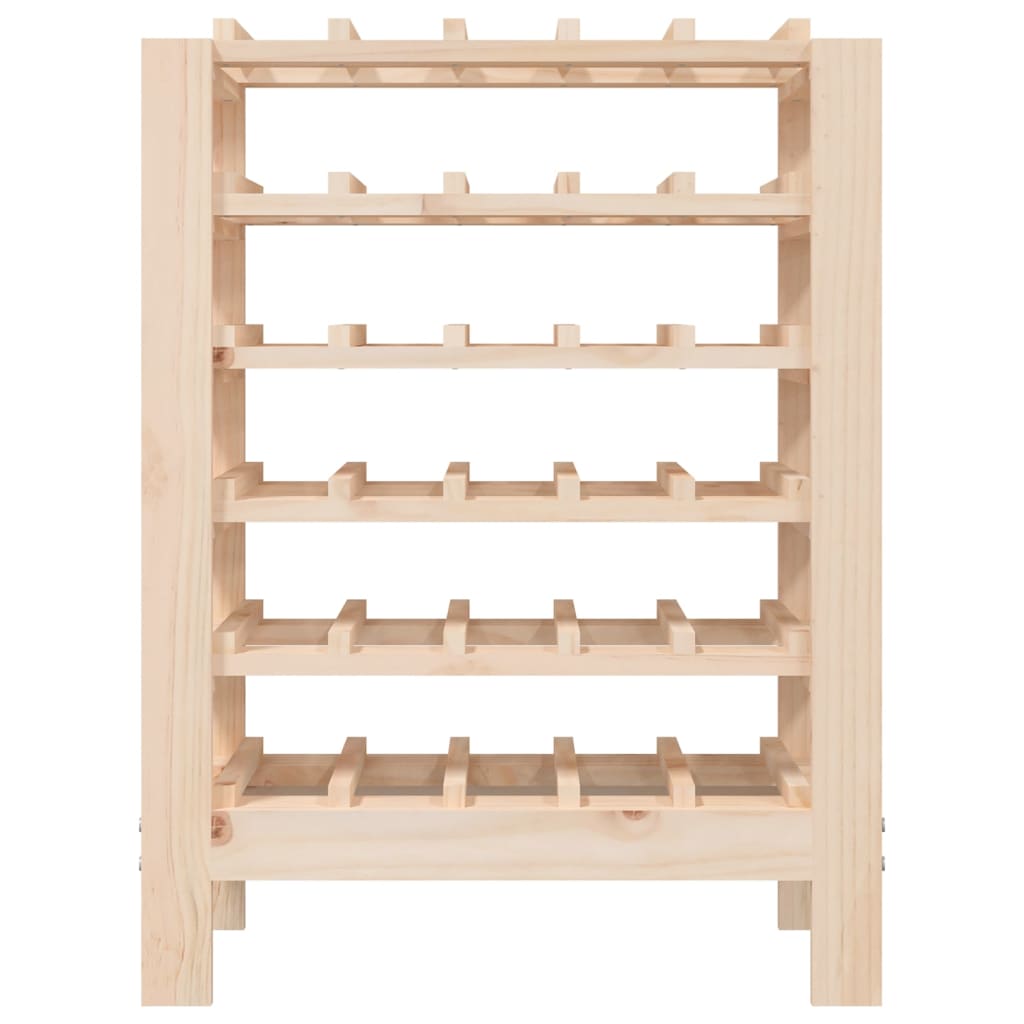 vidaXL Suport de vinuri, 61,5x30x82 cm, lemn masiv de pin vidaXL Suport de vinuri, 61,5x30x82 cm, lemn masiv de pin