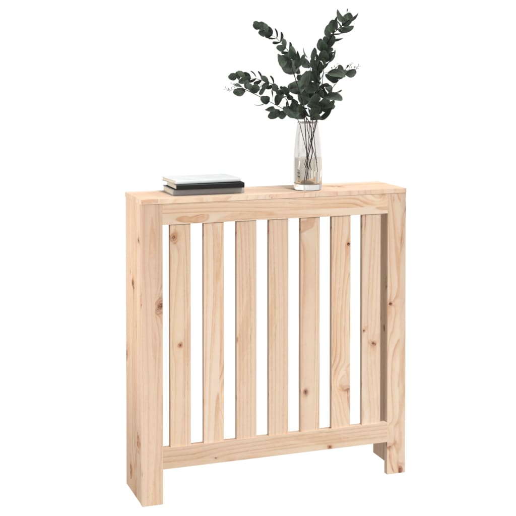 vidaXL Mască pentru calorifer, 79,5x19x84 cm, lemn masiv de pin vidaXL Mască pentru calorifer, 79,5x19x84 cm, lemn masiv de pin
