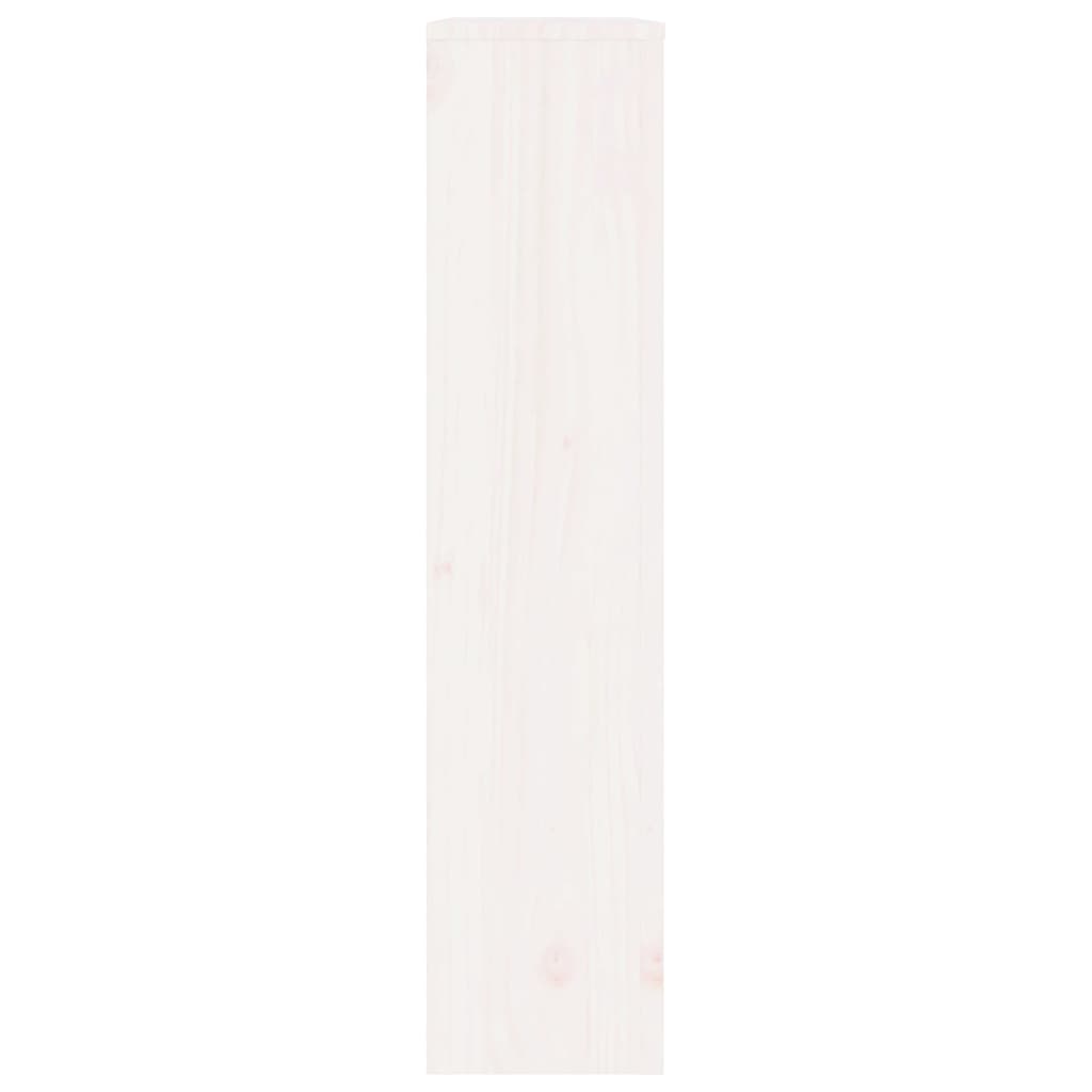 vidaXL Mască pentru calorifer, alb, 79,5x19x84 cm, lemn masiv de pin vidaXL Mască pentru calorifer, alb, 79,5x19x84 cm, lemn masiv de pin