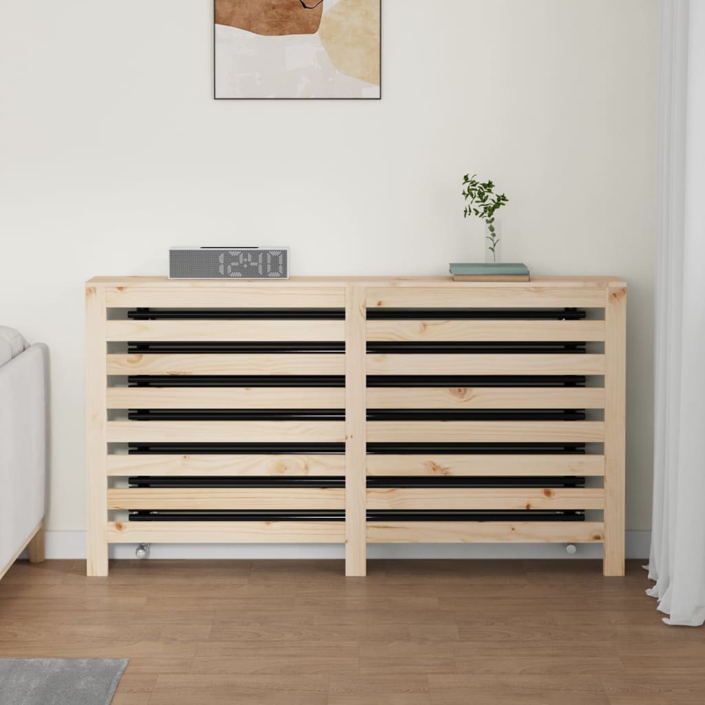 vidaXL Mască pentru calorifer, 153x19x84 cm, lemn masiv de pin vidaXL Mască pentru calorifer, 153x19x84 cm, lemn masiv de pin