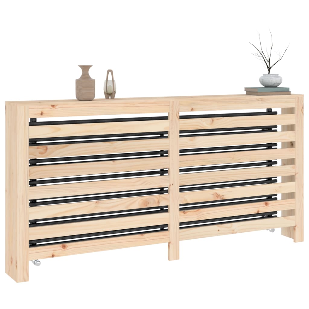 vidaXL Mască pentru calorifer, 169x19x84 cm, lemn masiv de pin vidaXL Mască pentru calorifer, 169x19x84 cm, lemn masiv de pin