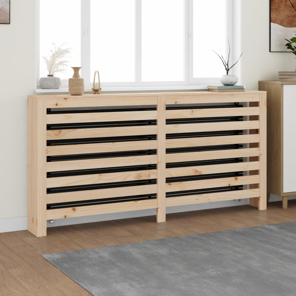 vidaXL Mască pentru calorifer, 169x19x84 cm, lemn masiv de pin vidaXL Mască pentru calorifer, 169x19x84 cm, lemn masiv de pin