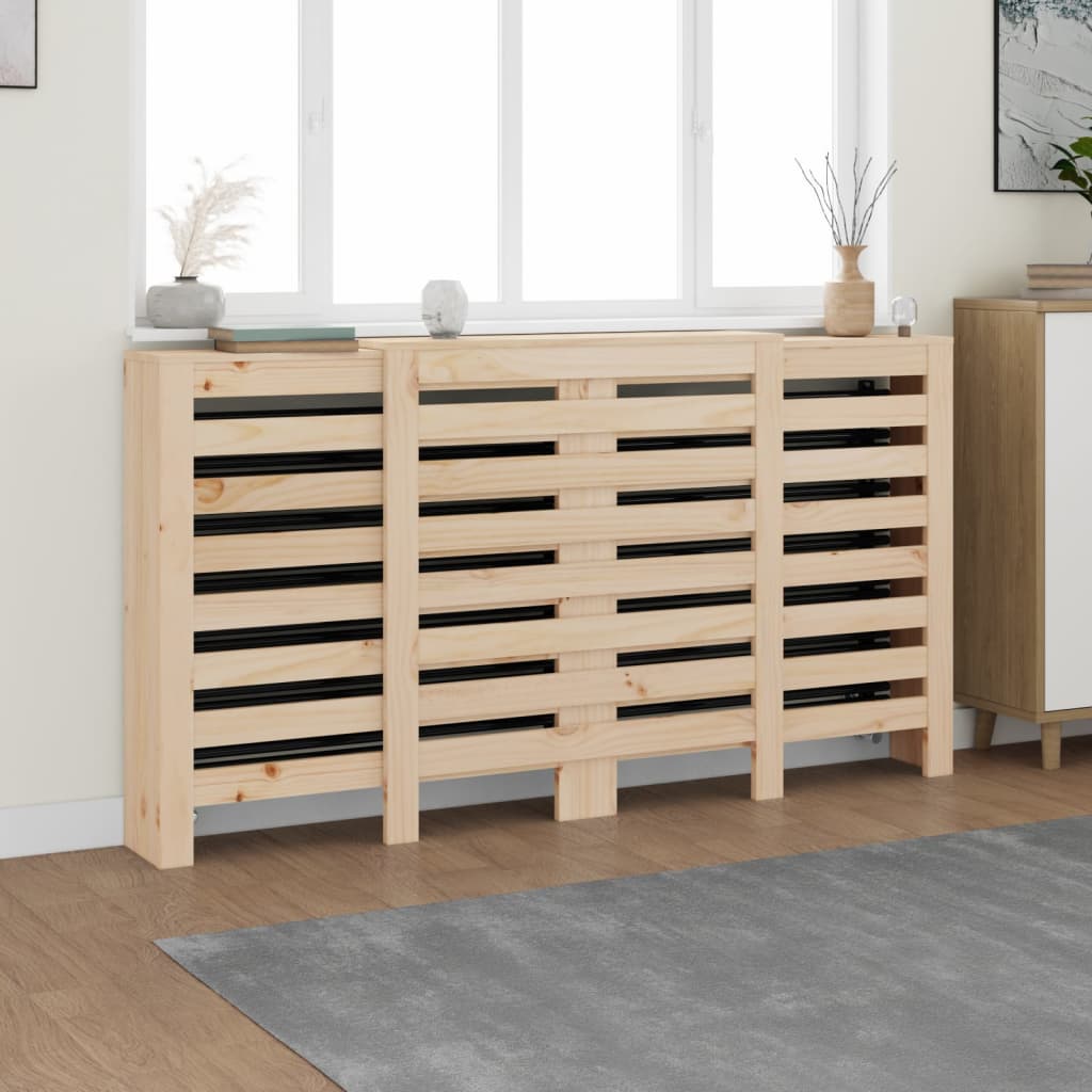vidaXL Mască pentru calorifer, 210x21x85 cm, lemn masiv de pin vidaXL Mască pentru calorifer, 210x21x85 cm, lemn masiv de pin