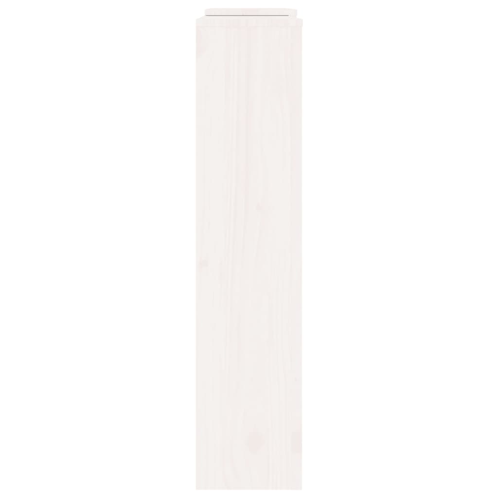 vidaXL Mască pentru calorifer, alb, 210x21x85 cm, lemn masiv de pin vidaXL Mască pentru calorifer, alb, 210x21x85 cm, lemn masiv de pin