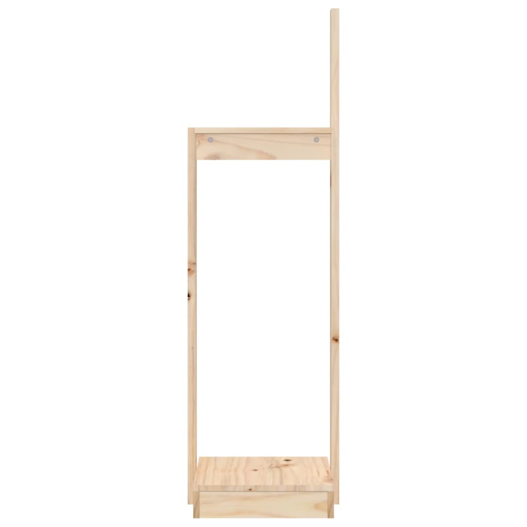 vidaXL Suport pentru bușteni, 33,5x30x110 cm, lemn masiv pin