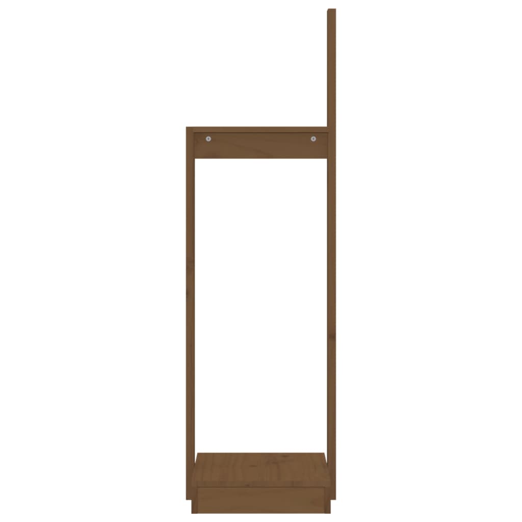 vidaXL Suport pentru bușteni maro miere 33,5x30x110 cm lemn masiv pin vidaXL Suport pentru bușteni maro miere 33,5x30x110 cm lemn masiv pin