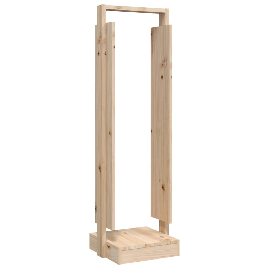 vidaXL Suport pentru bușteni, 33,5x30x110 cm, lemn masiv pin vidaXL Suport pentru bușteni, 33,5x30x110 cm, lemn masiv pin