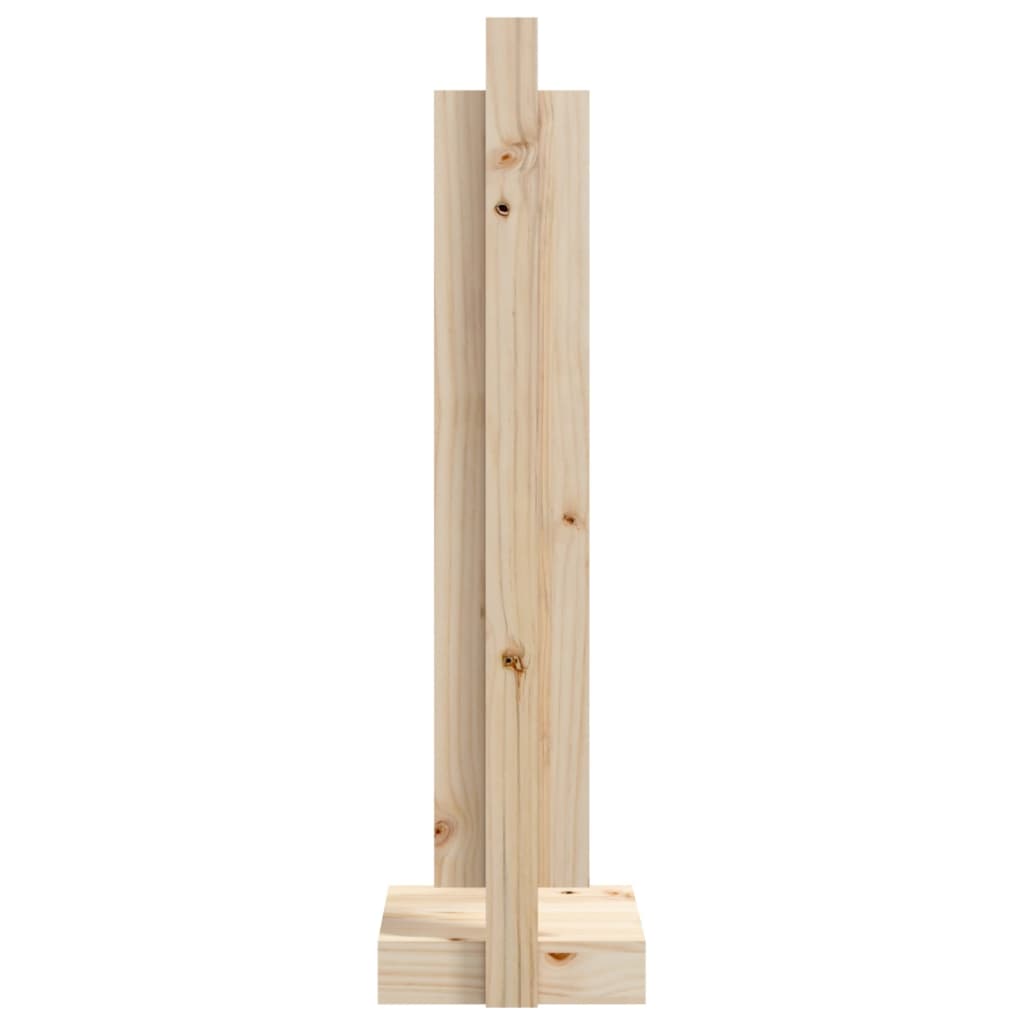 vidaXL Suport pentru bușteni, 33,5x30x110 cm, lemn masiv pin vidaXL Suport pentru bușteni, 33,5x30x110 cm, lemn masiv pin