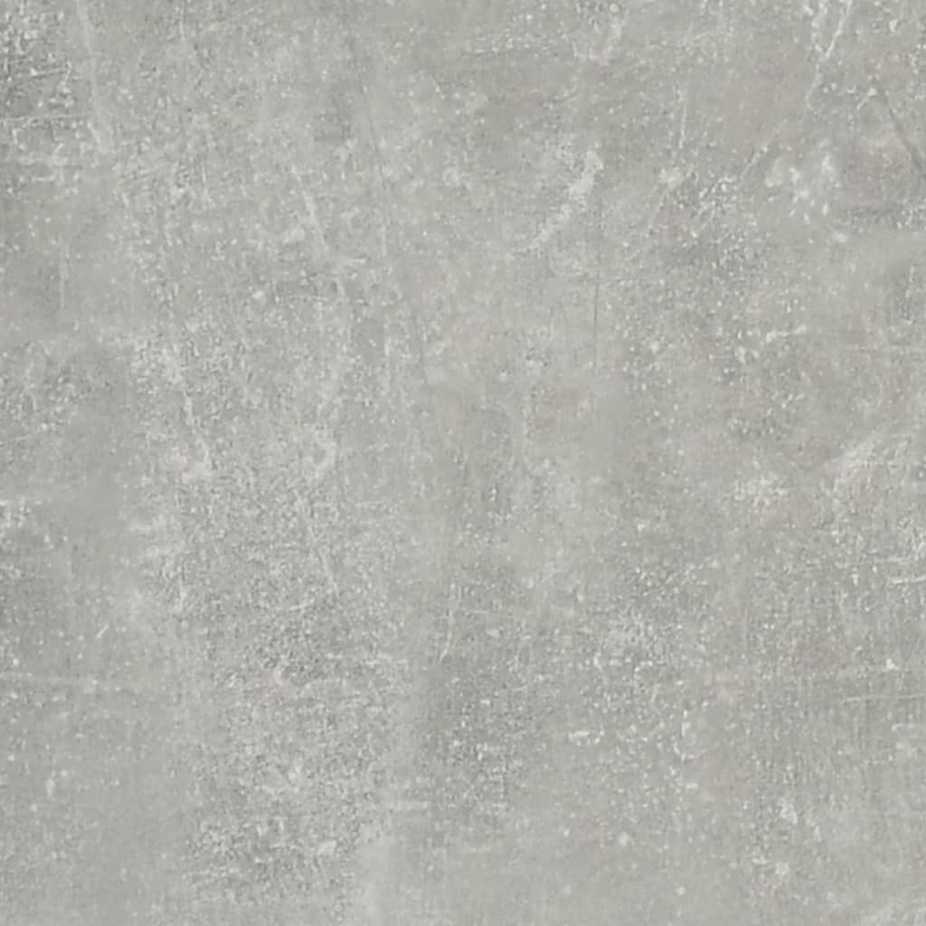vidaXL Birou cu rafturi, gri beton, 102x45x148 cm, lemn compozit vidaXL Birou cu rafturi, gri beton, 102x45x148 cm, lemn compozit