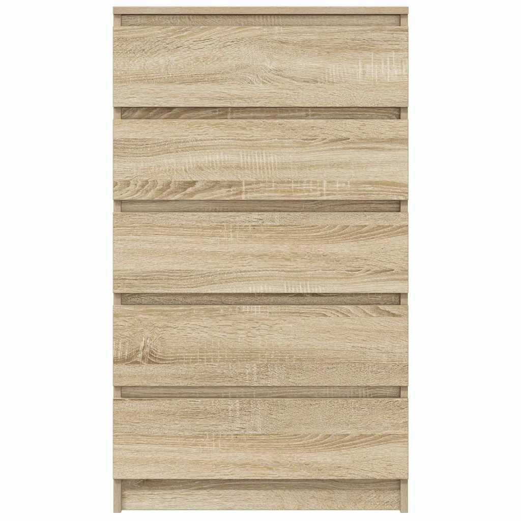 vidaXL Dulap cu sertar, stejar sonoma, 60x36x103 cm, lemn prelucrat