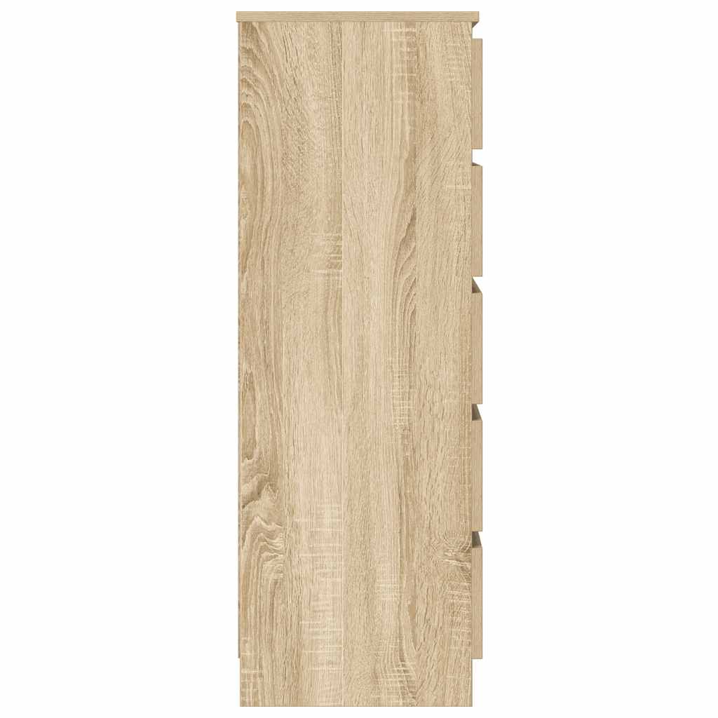 vidaXL Dulap cu sertar, stejar sonoma, 60x36x103 cm, lemn prelucrat