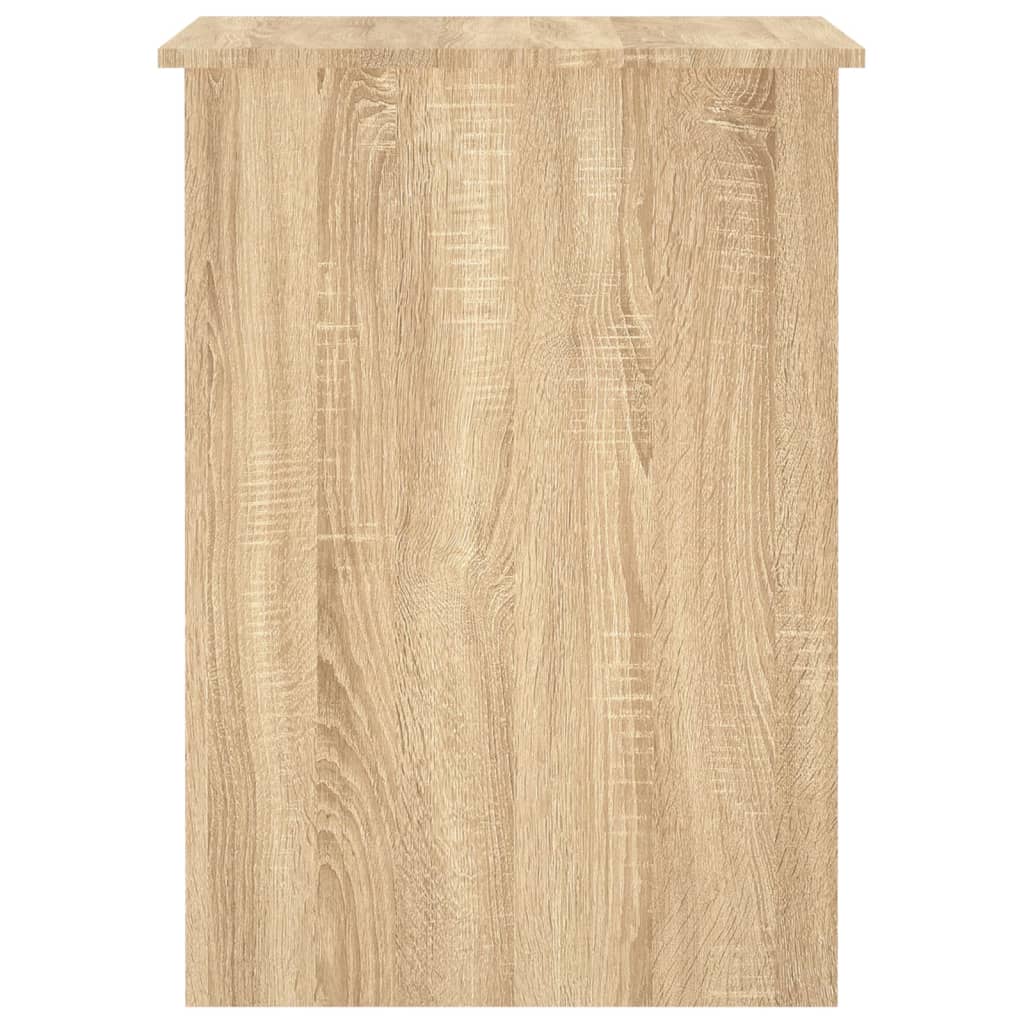 vidaXL Birou, stejar sonoma, 100x55x75 cm, lemn prelucrat