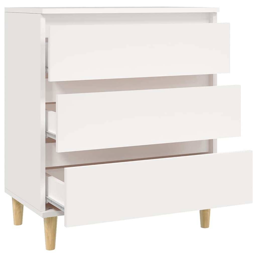 vidaXL Servantă, alb, 60x35x70 cm, lemn prelucrat vidaXL Servantă, alb, 60x35x70 cm, lemn prelucrat