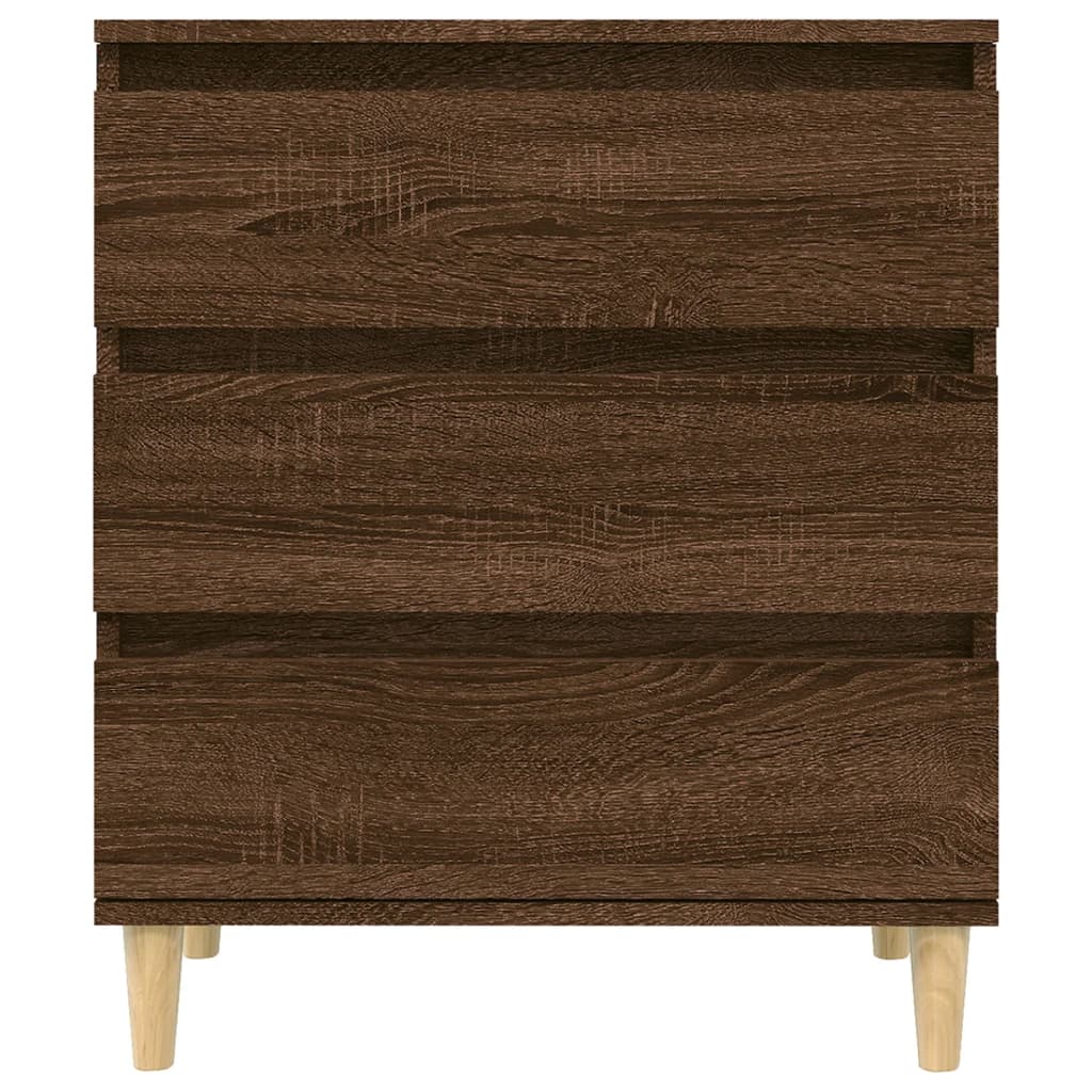 vidaXL Servantă, stejar maro, 60x35x70 cm, lemn compozit