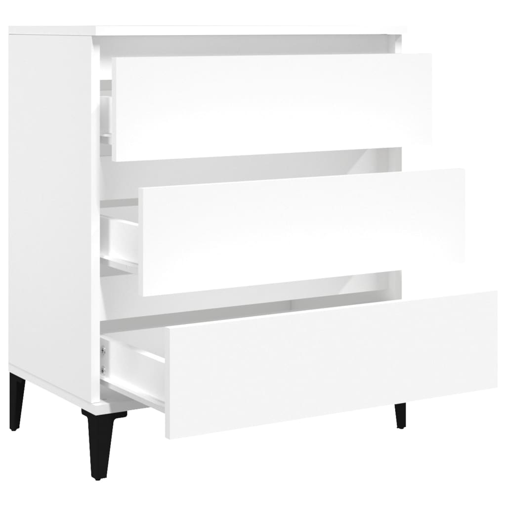 vidaXL Servantă, alb, 60x35x70 cm, lemn prelucrat vidaXL Servantă, alb, 60x35x70 cm, lemn prelucrat