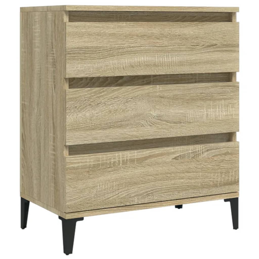 vidaXL Servantă, stejar sonoma, 60x35x70 cm, lemn prelucrat