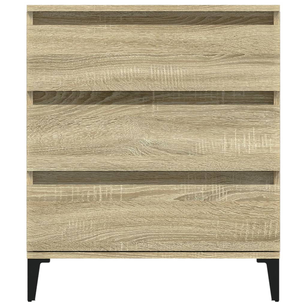 vidaXL Servantă, stejar sonoma, 60x35x70 cm, lemn prelucrat