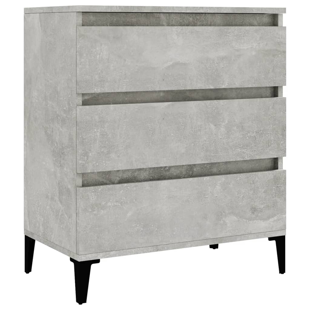 vidaXL Servantă, gri beton, 60x35x70 cm, lemn prelucrat vidaXL Servantă, gri beton, 60x35x70 cm, lemn prelucrat