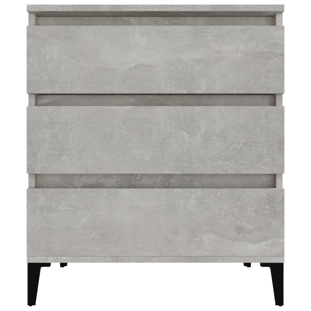 vidaXL Servantă, gri beton, 60x35x70 cm, lemn prelucrat vidaXL Servantă, gri beton, 60x35x70 cm, lemn prelucrat