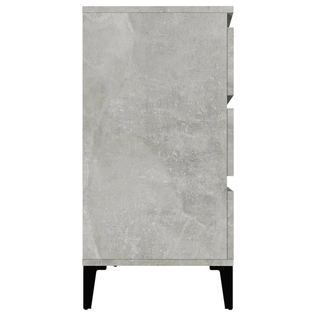 vidaXL Servantă, gri beton, 60x35x70 cm, lemn prelucrat vidaXL Servantă, gri beton, 60x35x70 cm, lemn prelucrat
