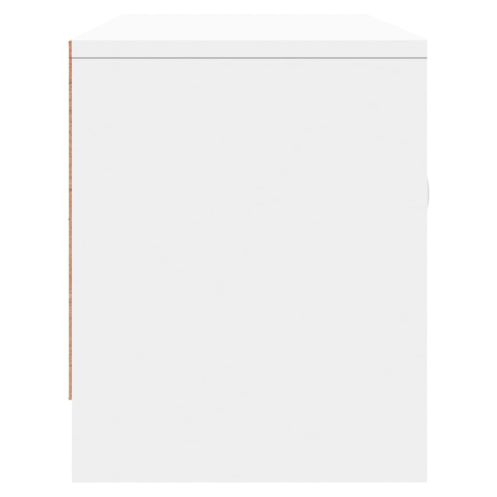 vidaXL Dulap TV, alb, 102x30x37,5 cm, lemn compozit