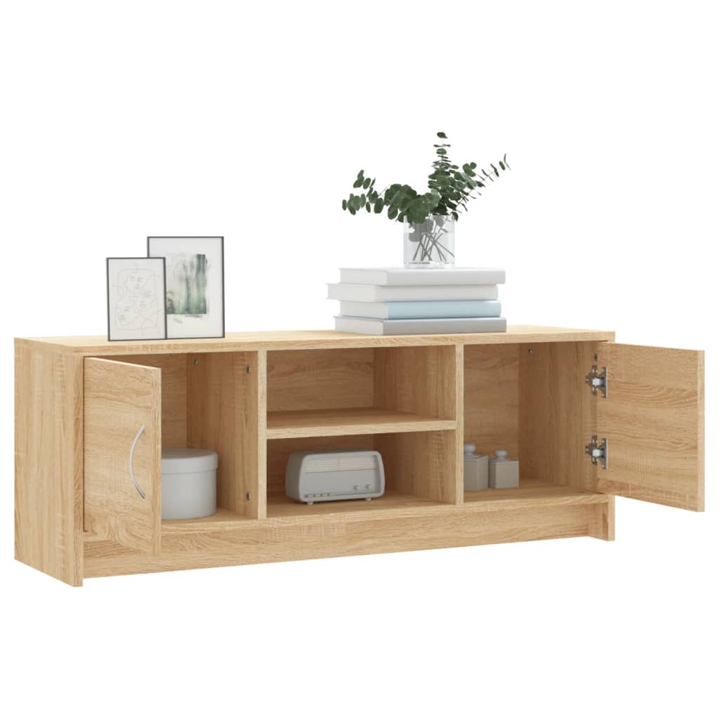 vidaXL Dulap TV stejar sonoma, 102x30x37,5 cm, lemn prelucrat