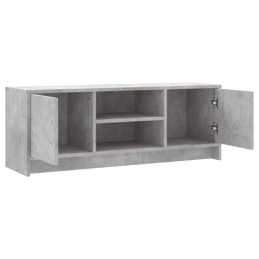 vidaXL Comodă TV, gri beton, 102x30x37,5 cm, lemn prelucrat vidaXL Comodă TV, gri beton, 102x30x37,5 cm, lemn prelucrat