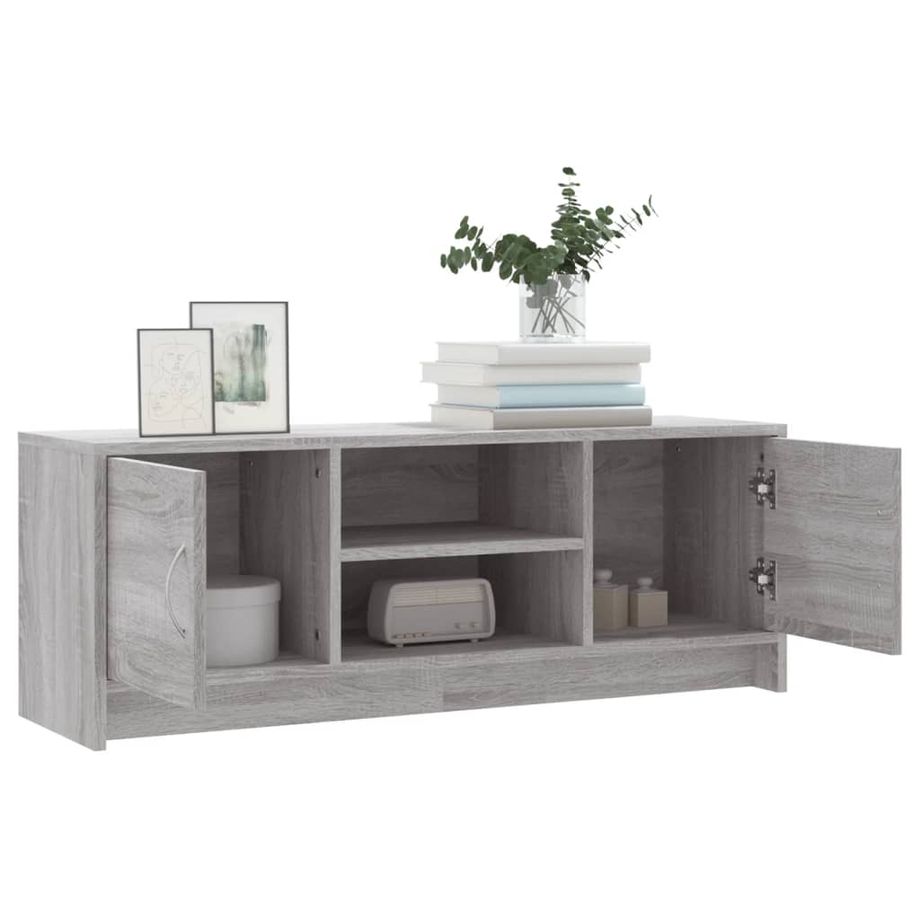 vidaXL Dulap TV, gri sonoma, 102x30x37,5 cm, lemn prelucrat