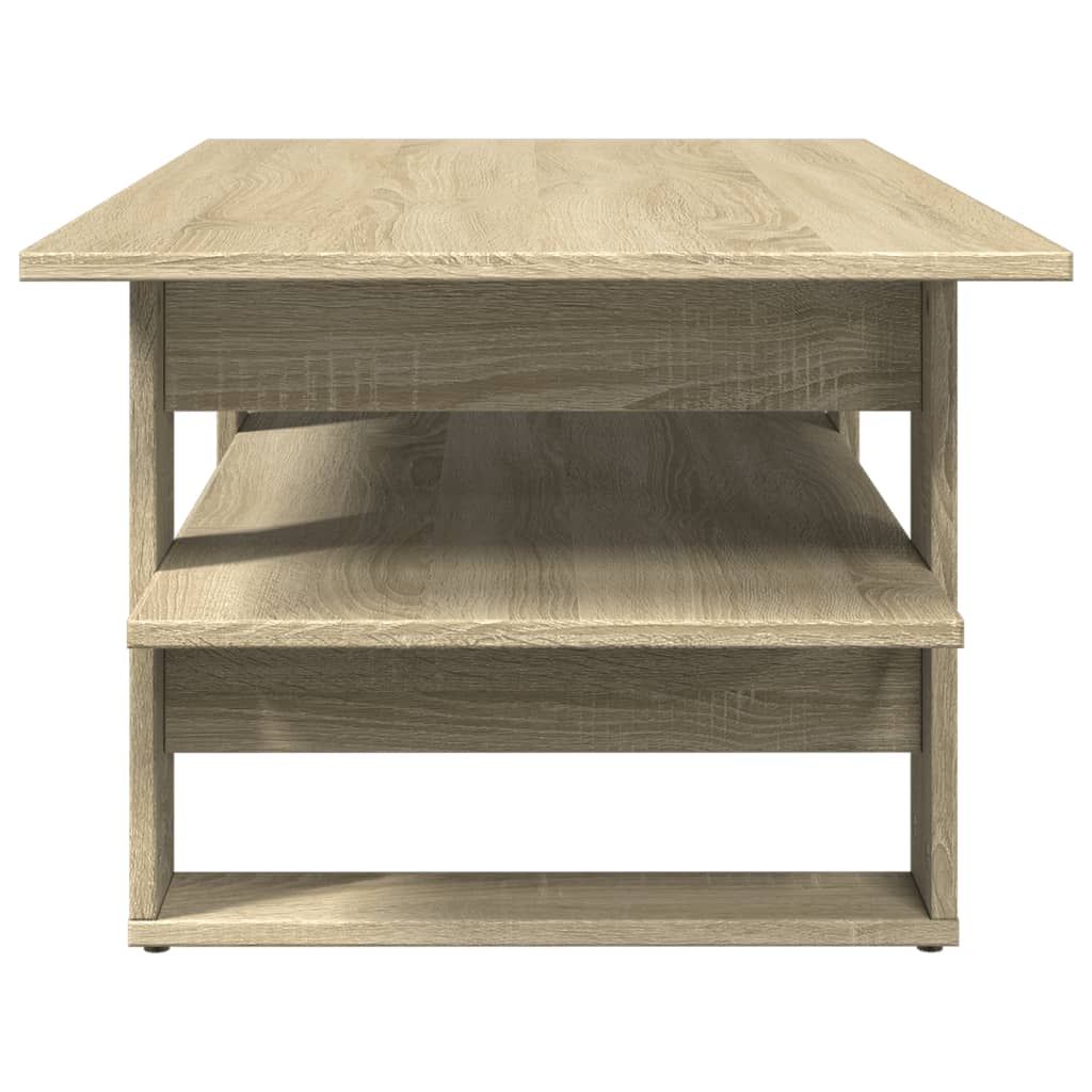 vidaXL Măsuță de cafea, stejar sonoma, 102x55x42 cm, lemn prelucrat vidaXL Măsuță de cafea, stejar sonoma, 102x55x42 cm, lemn prelucrat