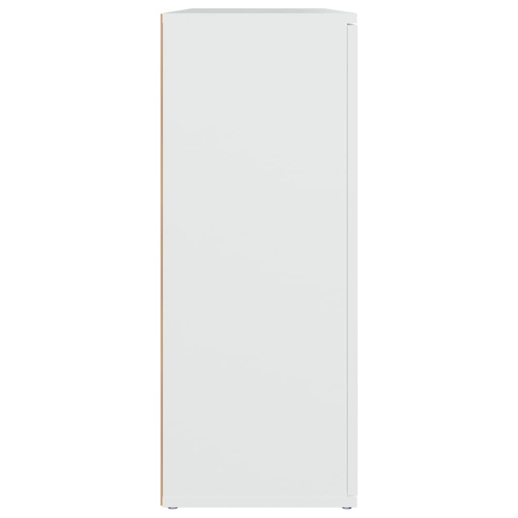 vidaXL Servantă, alb, 91x29,5x75 cm, lemn prelucrat vidaXL Servantă, alb, 91x29,5x75 cm, lemn prelucrat