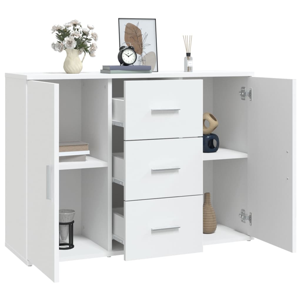 vidaXL Dulap, alb, 91x29,5x65 cm, lemn prelucrat vidaXL Dulap, alb, 91x29,5x65 cm, lemn prelucrat