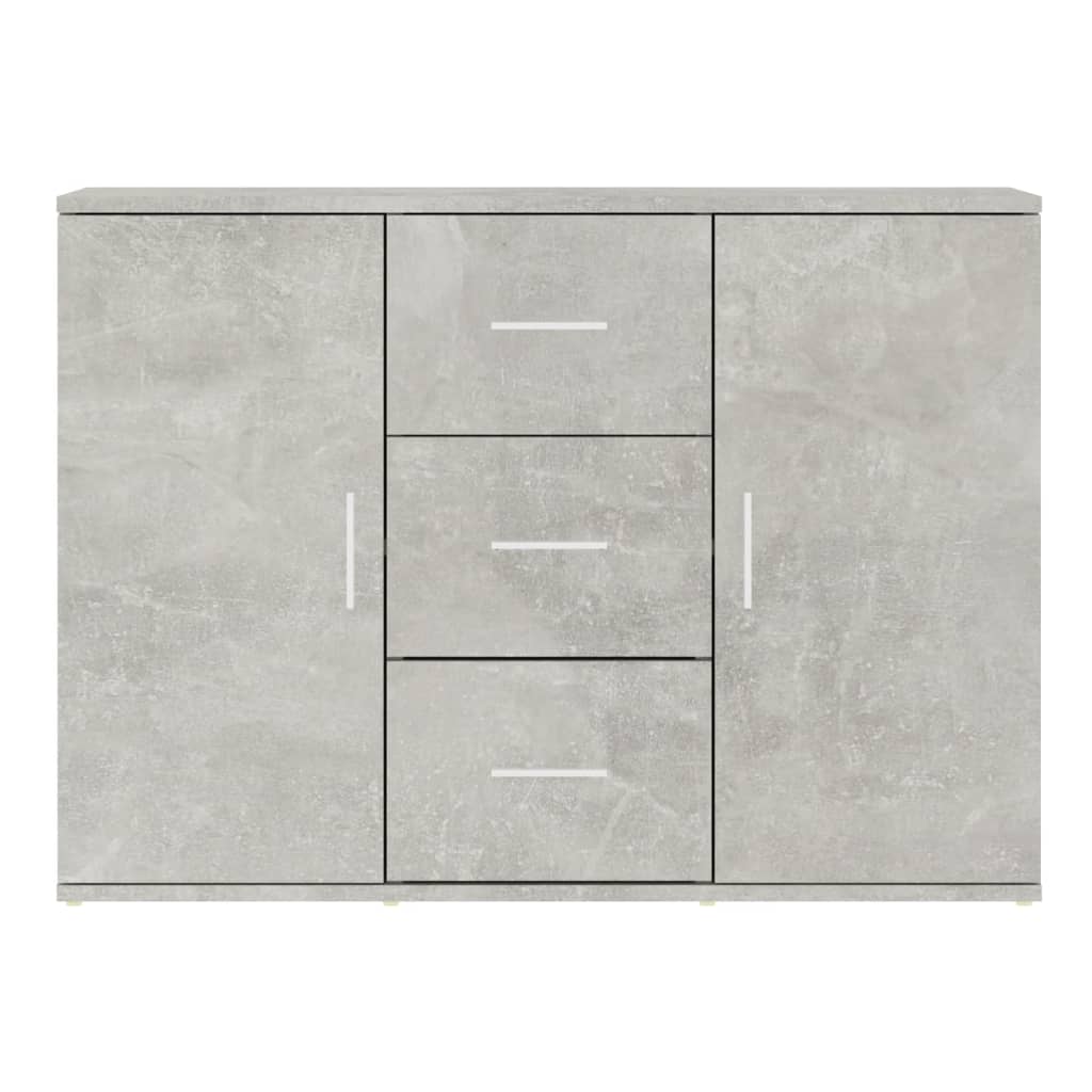 vidaXL Servantă, gri beton, 91x29,5x65 cm, lemn prelucrat vidaXL Servantă, gri beton, 91x29,5x65 cm, lemn prelucrat
