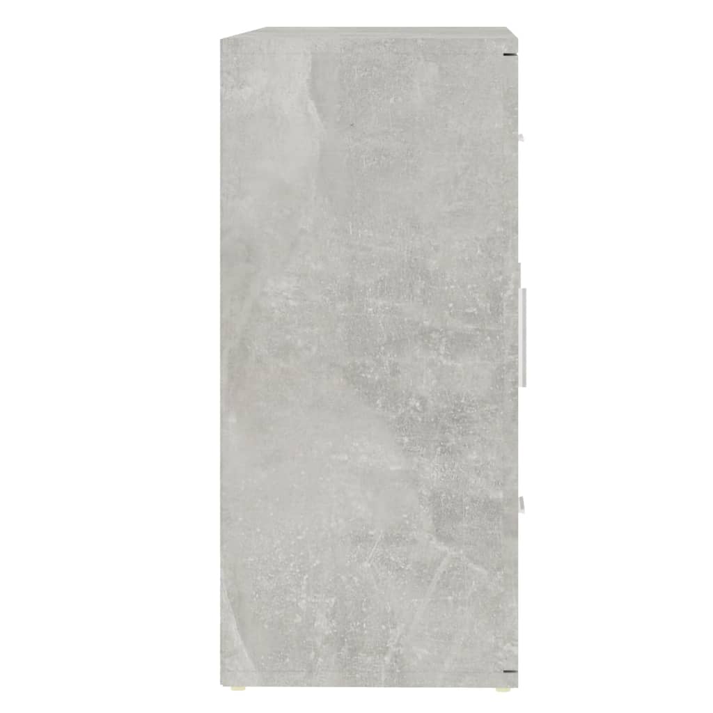 vidaXL Servantă, gri beton, 91x29,5x65 cm, lemn prelucrat vidaXL Servantă, gri beton, 91x29,5x65 cm, lemn prelucrat