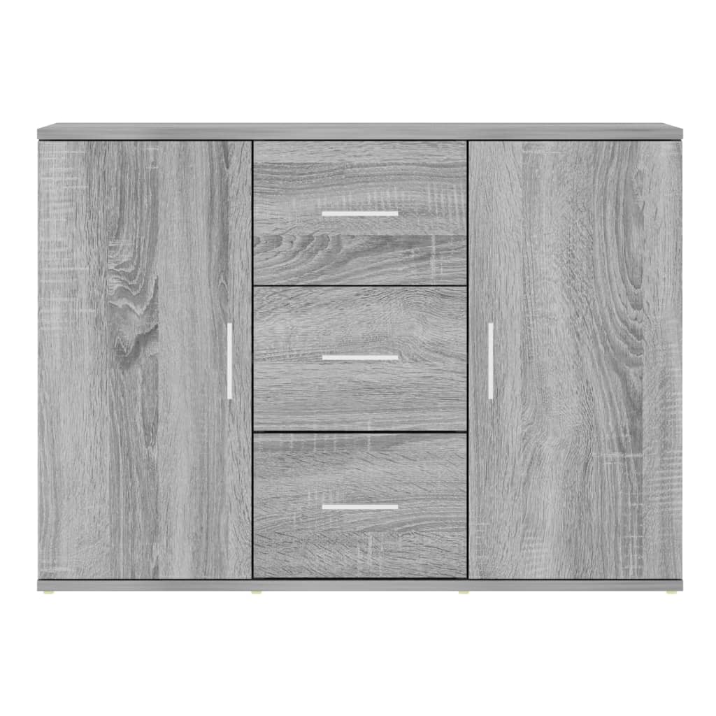 vidaXL Dulap, gri sonoma, 91x29,5x65 cm, lemn compozit vidaXL Dulap, gri sonoma, 91x29,5x65 cm, lemn compozit