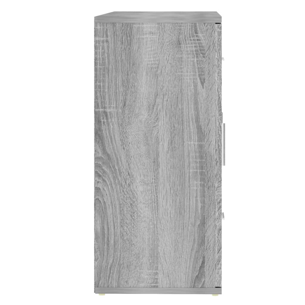 vidaXL Dulap, gri sonoma, 91x29,5x65 cm, lemn compozit vidaXL Dulap, gri sonoma, 91x29,5x65 cm, lemn compozit